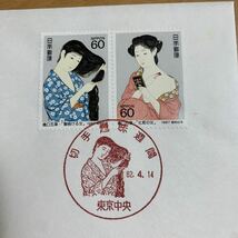 初日カバー　切手趣味週間郵便切手　昭和62年発行_画像2