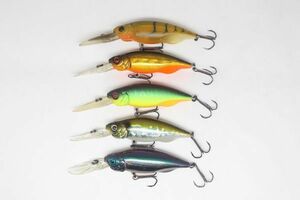 メガバス ベイトX ５個セット Megabass Bait-X 美品 バイトX 送料無料