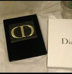 Dior ベロア ミラー スタンド鏡 ブラック ノベルティ ノベルティ 非売品