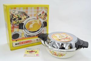 (76M 0125Y1)１円～ 未使用 象印エナトップ 天ぷら鍋 32cm 調理器具 キッチン用品