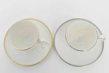 (690M 0101M10) 1円～ 未使用 Noritake ノリタケ ティー コーヒー 碗皿 ペア セット カップ＆ソーサー 茶器 洋食器_画像3