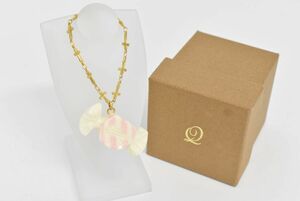 (685S 0102M5) 1円～ 未使用 Tommy×Q-pot キューポット MAKE A WISH CANDY Necklace キャンディ ネックレス ピンク アクセサリー