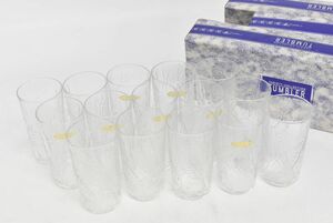 (702M 0112M25) 1円～ 未使用 石塚硝子 モワルー タンブラー 3箱セット 15客 ガラス製 グラス カップ まとめて