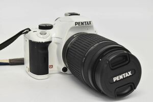 (710S 0123M9) 1円～ PENTAX ペンタックス K-X デジタル 一眼レフカメラ ホワイト