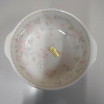 スープ皿　小皿　デザートセット　パンジー　フラワー　5客セット　新品未使用_画像5