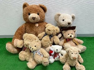 【中古品】『1-124』テディベア　hamley ドトール　shinada ぬいぐるみ 7体まとめ