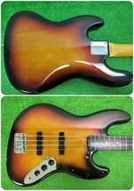 【現状品】『1-295』Fender JAPAN JAZZ BASS 88年 JB 62 Eシリアル　ピックガード、ソフトケース付_画像9