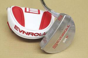 PT147 未使用 EVNROLL ER8 TourMallet 385 33インチ STEEL スチール メンズ パター イーブンロール 正規品