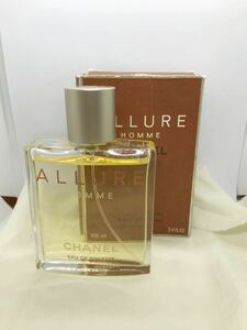 C1-4B60 CHANEL ALLURE HOMME シャネル アリュールオム EAU DE TOILETTE オードトワレ 100ml 香水 1b