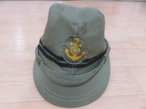 旧日本海軍 第三種士官略帽（戦闘帽）レプリカの中古品 日本軍 陸軍 海軍 軍服 軍装 サバイバルゲーム 