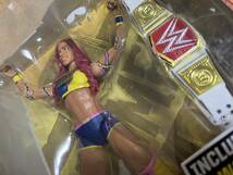 マテル社　サーシャバンクス　WWEエリートシリーズ　mattel elite NXT AEW メルセデスマネ　スターダム_画像2