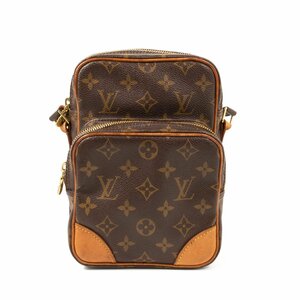 LOUIS VUITTON ルイヴィトン アマゾン M45236 ショルダーバッグ モノグラム・キャンバス×レザー ブラウン×ゴールド ユニセックス