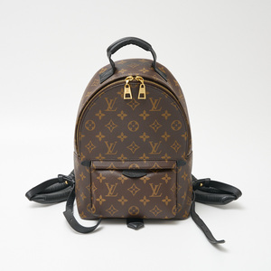 LOUIS VUITTON ルイヴィトン パームスプリングス・バックパックPM M44871 リュックサック モノグラム×レザー ブラウン×ブラック