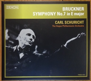 SACD ハイブリッド　ブルックナー: 交響曲第７番 カール・シューリヒト/ハーグ・フィル　Schuricht Bruckner Symphony No.7 (TWSA-1014)