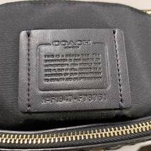 14599/ COACH コーチ ハンドバッグ トートバッグ F78751 made in Philippines ブラック_画像10