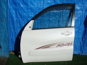 * ACA21W Toyota RAV4 L front door left passenger's seat door 064 white 350645JJ