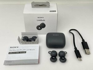 2300【動作確認済】 SONY LinkBuds WF-L900 ワイヤレス イヤホン グレー