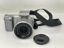 786【ジャンク品】 SONY ソニー α NEX-5N デジタルカメラ シルバー_画像1