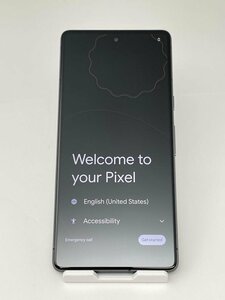 F14【動作確認済・制限○　白ロム】 デモ機 Google Pixel7 128GB au ブラック