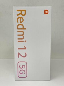 F35【新品・制限○　白ロム】 Xiaomi Redmi 12 5G 128GB　XIG03 au SIMロック解除 SIMフリー スカイブルー