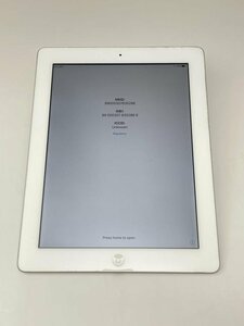 U613【動作確認済・制限○　白ロム】 iPad 第4世代 32GB au ホワイト