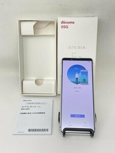 U403 【美品・制限○　白ロム】 SIMロック解除済 Xperia 5Ⅱ SO-52A docomo グレー