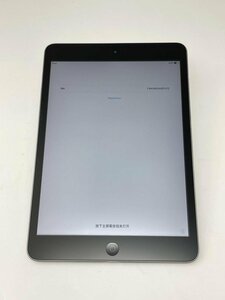 F33【ジャンク品】 iPad mini2 128GB Wi-Fi スペースグレイ