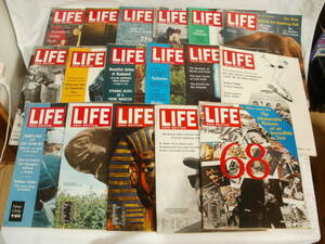 ★☆ライフ誌・LIFE誌ASIA EDITION 17冊まとめて　1968～1969 コカ・コーラ広告　ビンテージ☆★