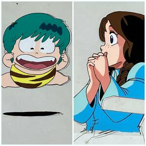 うる星やつら セル画 & 原画セット ／[Genga Cel]　高橋留美子