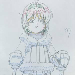 カードキャプターさくら 原画 8枚セット 木之本桜／ Genga Cel セル画