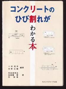 コンクリートのひび割れがわかる本　河野広隆・十河茂幸・和泉意登志・地頭薗博・牧保峯　(コンクリート工学 劣化 検査 補修