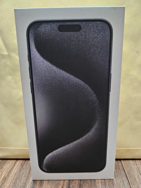 Apple iPhone 15 Pro Max 1TB ブラック チタニウム SIMフリー Appleストア購入 未開封