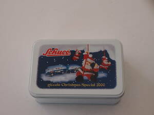 Schuco Piccolo 1/90 Weihnachts-Edition 2000 VW-BUS mit Wohnwagen Art.Nr.01882