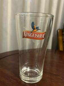 キングフィッシャー　KING Fisher ビールグラス　カワセミビールグラス　lucky製