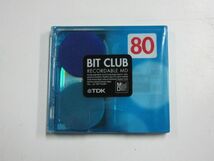 録音用 MD TDK BIT CLUB 80 ミニディスク MD-BC80BAN 日本製 Mini Disc Bit Balloon_画像1