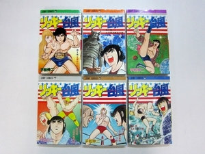 JUMP COMICS 平松伸二 リッキー台風 6冊セット 1巻～6巻 第1刷発行 初版 プロレス 漫画 ジャンプコミックス 集英社 USED