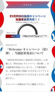 エブリング、リングサイザー　無料引換クーポンコード