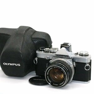 良品 OLYMPUS OM-1n シルバー OM-SYSTEM G.ZUIKO AUTO-S 50mm f1.4 一眼レフフィルムカメラ 標準 プライム マニュアル オールドレンズ