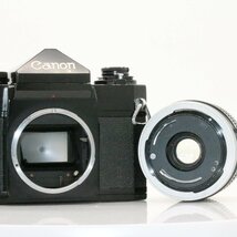 良品 Canon F-1 後期 アイレベル 一眼レフフィルムカメラ FD 24mm f2.8 S.S.C. SSC 広角 単焦点 マニュアル オールドレンズ_画像8