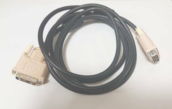 中古品 ビデオケーブル DVI-D Single Link 約2.0m 