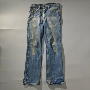 80's Levis 517 ブーツカット デニムパンツ 米国製 W30 L32 ジーパン オレンジタブ 90s 501 646 606 フレア 