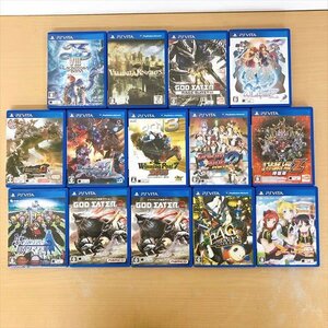 692*PSVITA ソフト 14本セット まとめ売り ペルソナ4 ザ・ゴールデン/ゴッドイーター2/第3次スーパーロボット大戦Ｚ/ ラブライブ！など