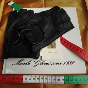 me roller tia black thimble driving gloves MEROLA FERRARI Ferrari special order origin 