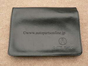 正規品 ACURA アキュラ オーナーズ マニュアル ケース 車検証 部品 PARTS アクセサリー 部品 HONDA ホンダ 海外 US 北米 仕様 欧州 通販
