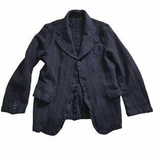 縮絨●刺繍 刺し子 田中啓一コムデギャルソンオム パンツcomme des garcons デカオム プリュス オールド 田中オム 銀タグ アーカイブ