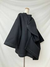 ●80s [Vintage] 着物風③初期 黒の衝撃 ボロルックCOMME des GARCONS コムデギャルソン ヴィンテージ Archive アーカイブ 80年代 コート_画像5