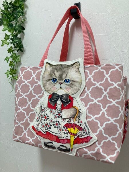 SALE ルミちゃん ダブルポケットバッグM コヤンイサムチョン ねこ