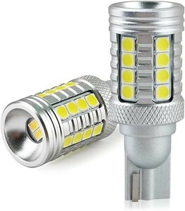 BLUESEATEC T16 LED バックランプ 爆光 5000ルーメン 6500K 車検対応 キャンセラー内蔵 Canbus