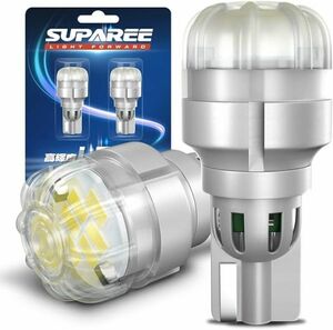 SUPAREE T15 T16 LED バックランプ 爆光 後退灯 12V車用 車検対応 リバースランプ 6000K ホワイト 6