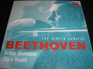 廃盤 グリュミオー ハスキル ベートーヴェン ヴァイオリン・ソナタ 全集 5 春 9 クロイツェル 3 Beethoven Violin Sonatas Grumiaux Haskil